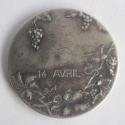 Miroir de poche 14 Avril Vignes Vaud Suisse