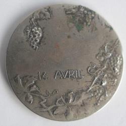 Miroir de poche 14 Avril Vignes Vaud Suisse