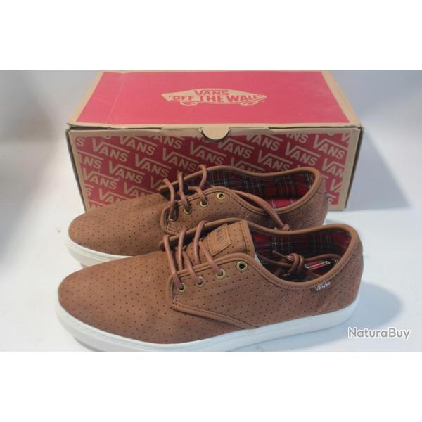 VANS Ludlow cuir Brown/White T43
