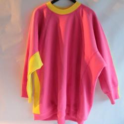 CELINE Pull oversize rose jaune Phoebe Philo 2018 M