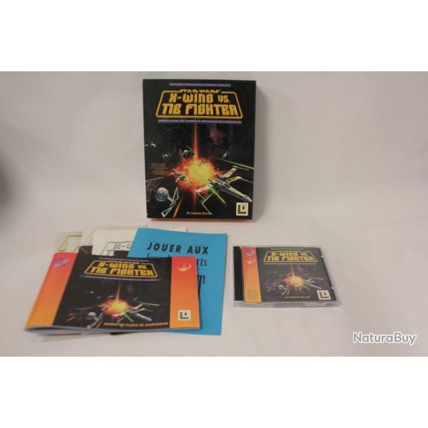 Jeu vid�o PC Star Wars X-Wing VS Tie Fighter Big box PAL