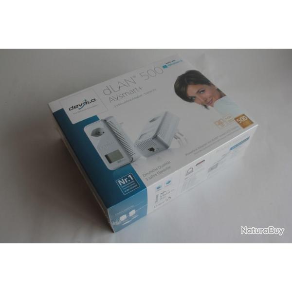 Prise connect�e Devolo DLAN 500 AVsmart+ Suisse