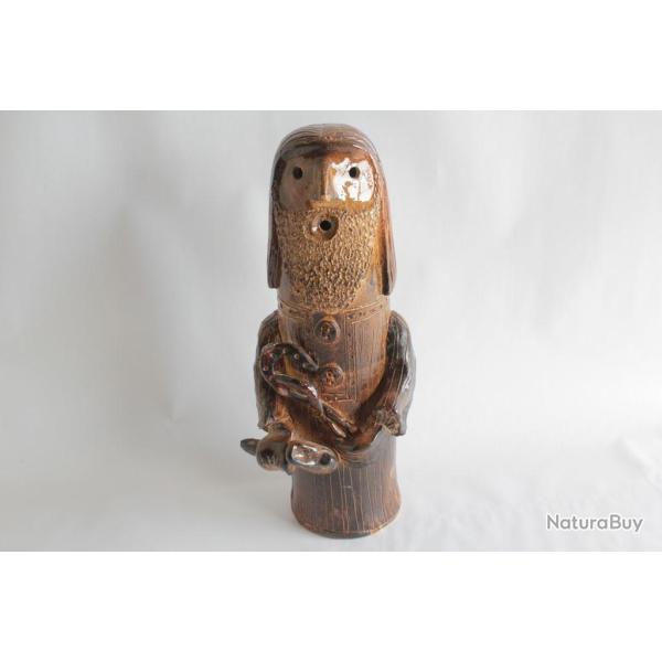 Sculpture Poterie terre cuite verniss�e mar�chal-ferrant