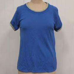 HERMES Pull à motifs soie manches courtes T34