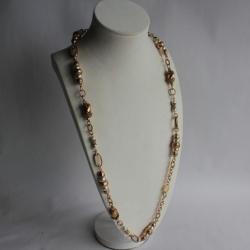 Collier sautoir vintage Bozart Italie