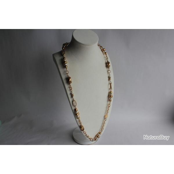 Collier sautoir vintage Bozart Italie