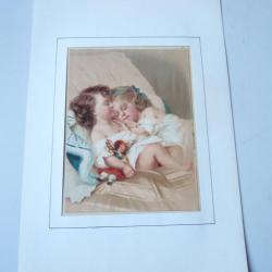 Chromo  Enfants  1890.