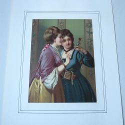 Chromo  Femmes  1890