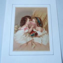 Chromo  Enfants  1890