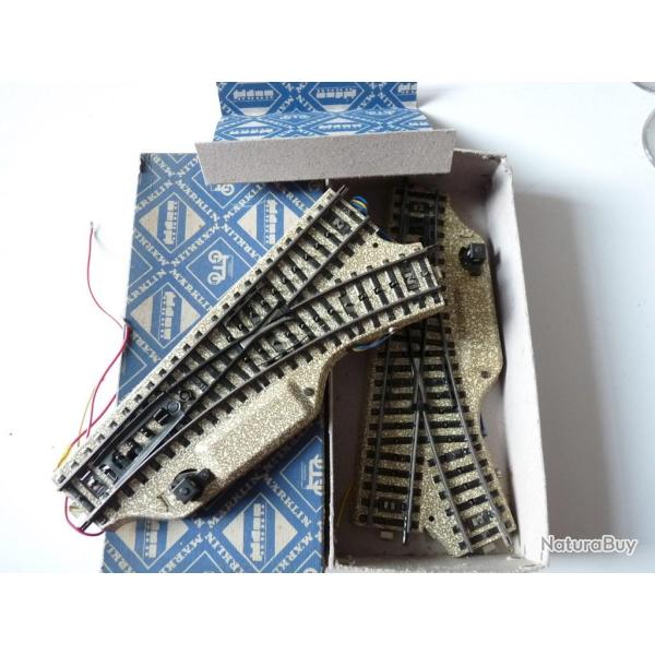 Paire d'aiguillages Mrklin 5117 Train lectrique