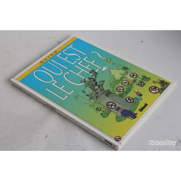 BD Qui est le chef de Quino �dition cartonn� 1990