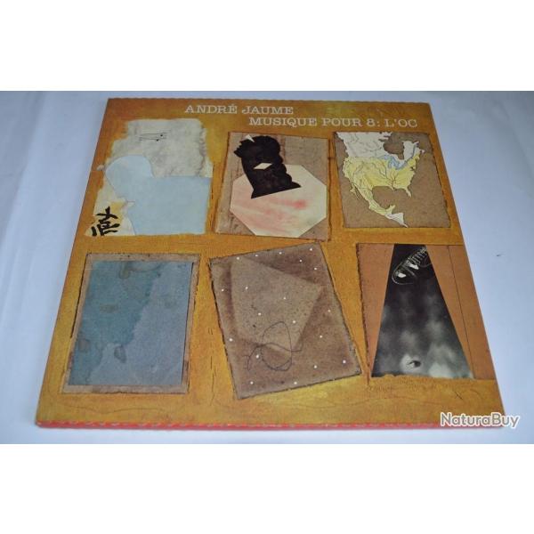 Vinyle 33T Jazz  Andr� Jaume ?- Musique Pour 8: L'Oc