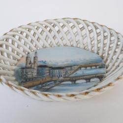 Vide poche Porcelaine Souvenir de ZURICH