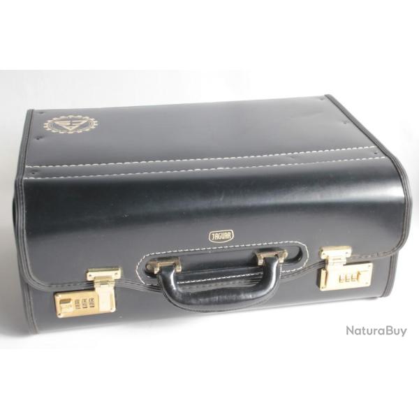 JAGUAR Mallette cuir vintage Automobile briefcase