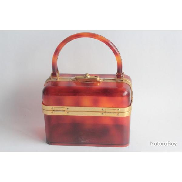 Sac vintage lucite Made in France 1970