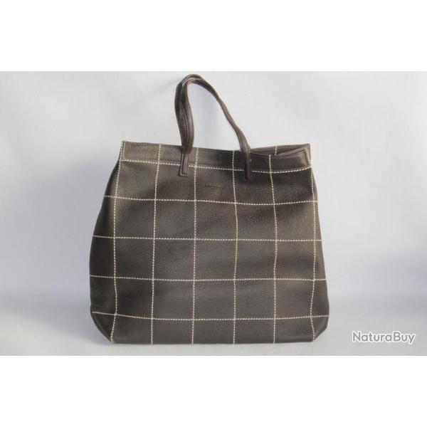 Sac � main Just Campagne Cabas 2 NX Quadri cuir