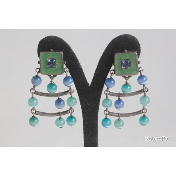 Clips d'oreilles GAS St-Tropez vintage