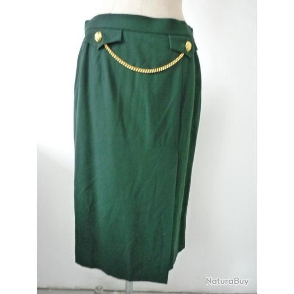 ESCADA Jupe laine verte T38