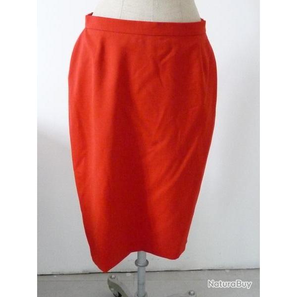 ESCADA Jupe laine rouge T40
