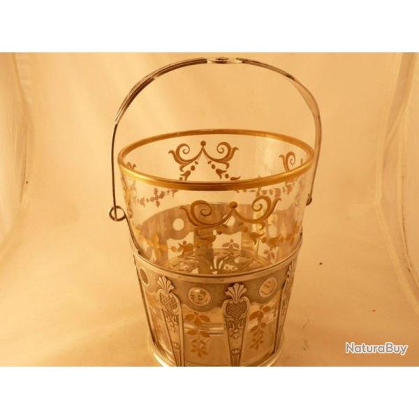 CARDEILHAC Seau � glace argent R�gence Louis XIV