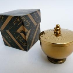 Boite à bijoux miniature Gold Tone Saccharin box