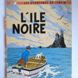 BD Tintin L'Ile Noire B36 1966