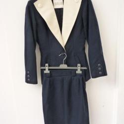 Tailleur Jean Louis SCHERRER mode accessoires vêtements luxe T 36