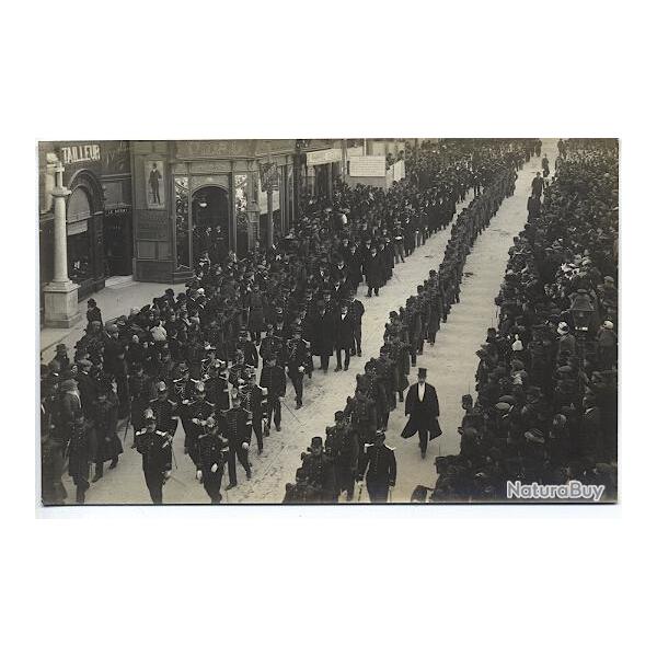 Carte postale H�rault 34 Montpellier D�fil� fun�raire rue de la Loge