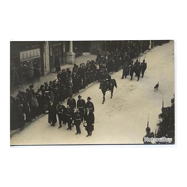 Carte postale H�rault 34 Montpellier D�fil� fun�raire rue de la Loge