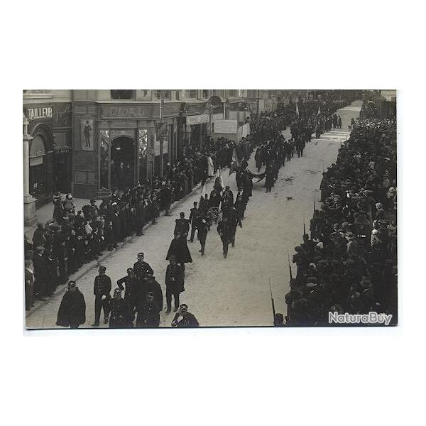 Carte postale H�rault 34 Montpellier D�fil� fun�raire rue de la Loge