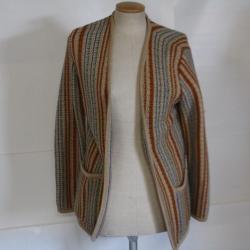 YVES SAINT LAURENT Cardigan laine vintage Veste