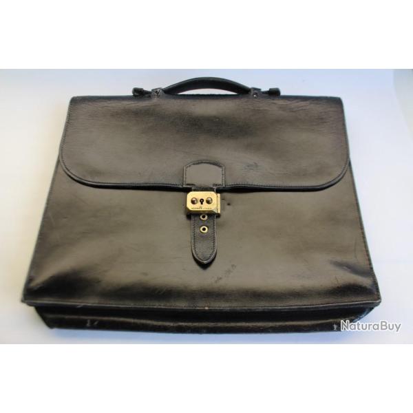 HERMES Sac � d�p�ches noir