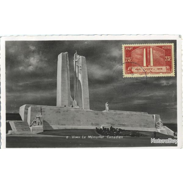 Deux Cartes-maximum France n� 316/317 Vimy