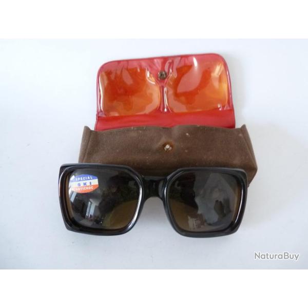 Lunettes de soleil ski vintage verres interchangeable