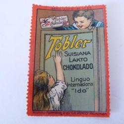 Vignette Chocolat Tobler Suisse