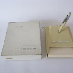 Bloc-notes porte stylo Waterman Objets d'&eacute;critures
