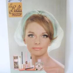 Publicit&eacute; Mascara La bella Nussy vintage