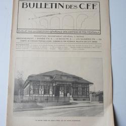 Bulletin Des CFF N&deg;5 Mai 1925 Magazine Train miniature