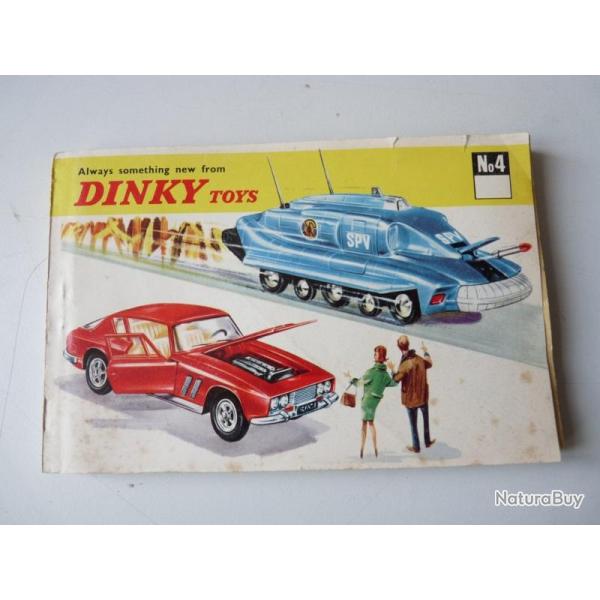Catalogue N4 +prix 1968 vhicules DINKY TOYS