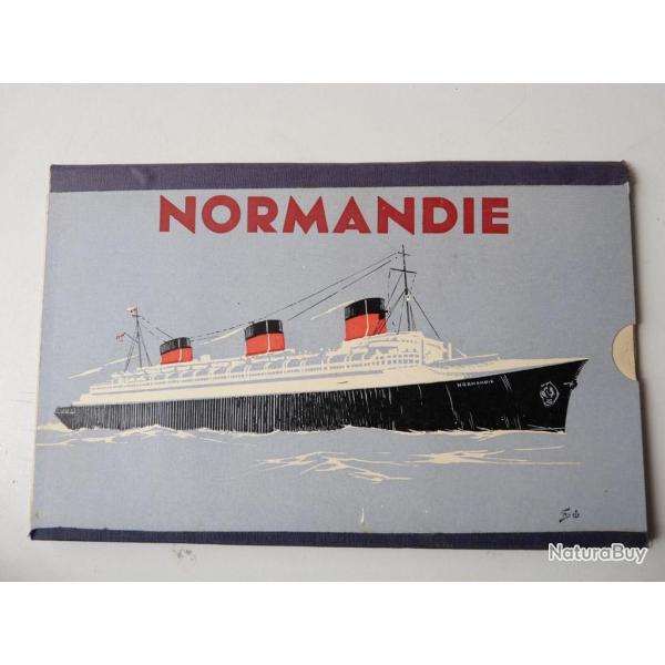 Plan 1classe paquebot Normandie plan mobile RAPAG