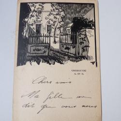 Carte Postale signée Pierre Eugène Vibert