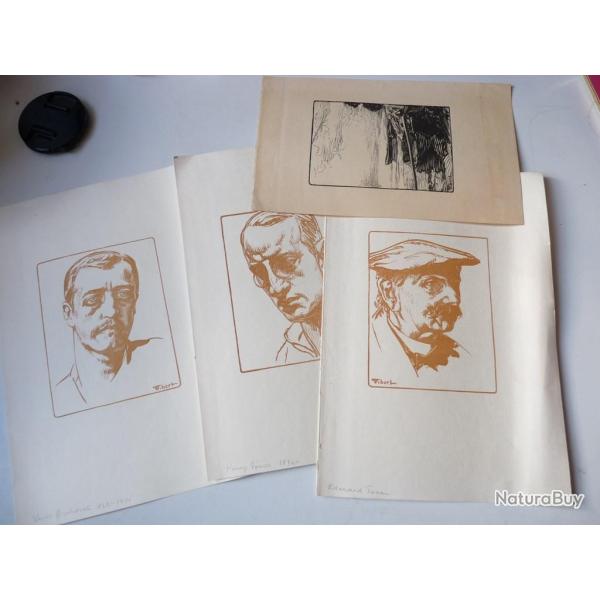 Quatre Bois Gravs Pierre-Eugne Vibert