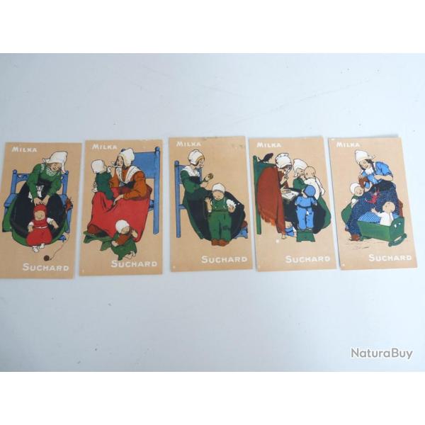 Chromos (5) Chocolat Milka Suchard Velma