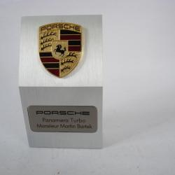 Trophée de bureau PORSCHE Panamera Turbo Martin BARTEK