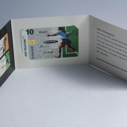 Télécarte à puce CSI Zürich Damen-Tennis Suisse 1997