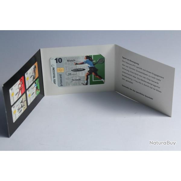 T�l�carte � puce CSI Z�rich Damen-Tennis Suisse 1997