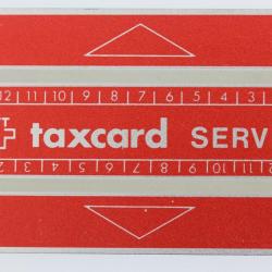 Télécarte de service Landis & Gyr Taxcard Service 805L Suisse 1998