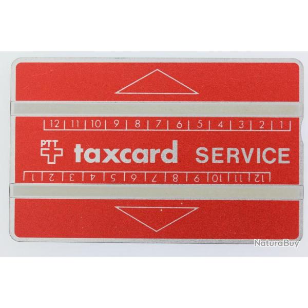 T�l�carte de service Landis & Gyr Taxcard Service 805L Suisse 1998