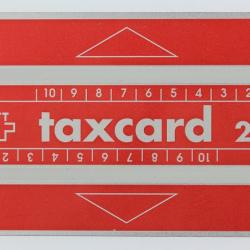 Télécarte L&G Taxcard 20 PTT 101A Suisse