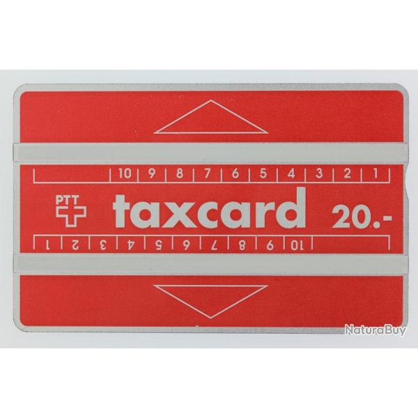 T�l�carte L&G Taxcard 20 PTT 101A Suisse